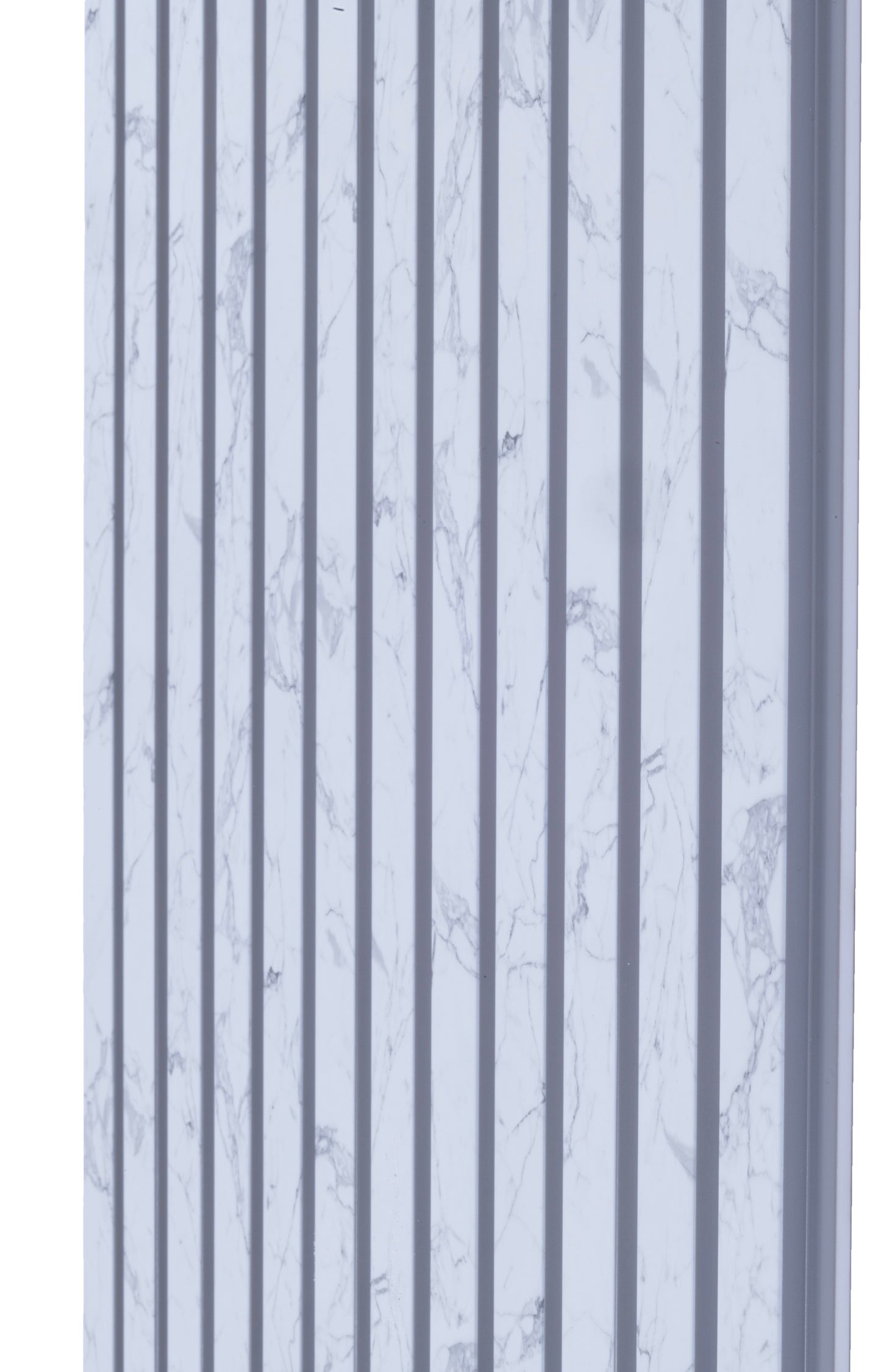 Calacatta Marble Slat Wall Panel - Volga Panels™ (Moisture-proof)