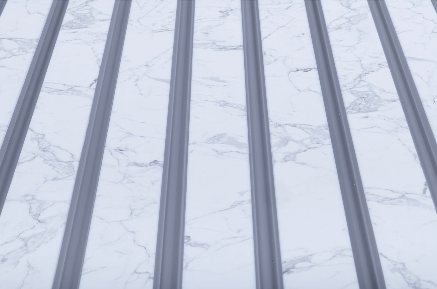 Calacatta Marble Slat Wall Panel - Volga Panels™ (Moisture-proof)