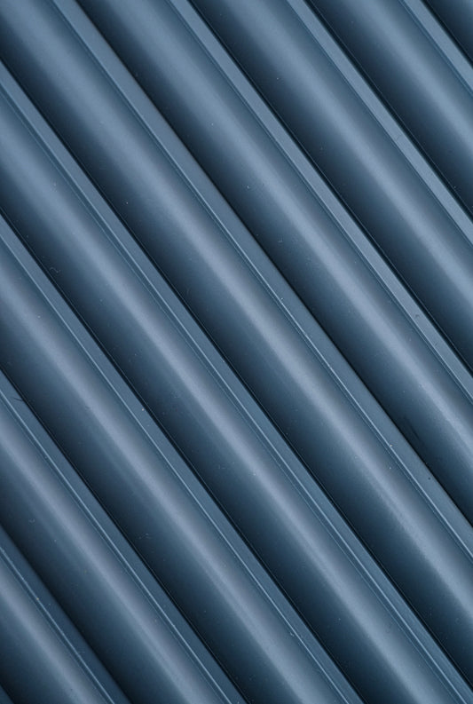 Midnight Blue Fluted Slat Wall Panel - Volga Panels™ (Moisture-proof)