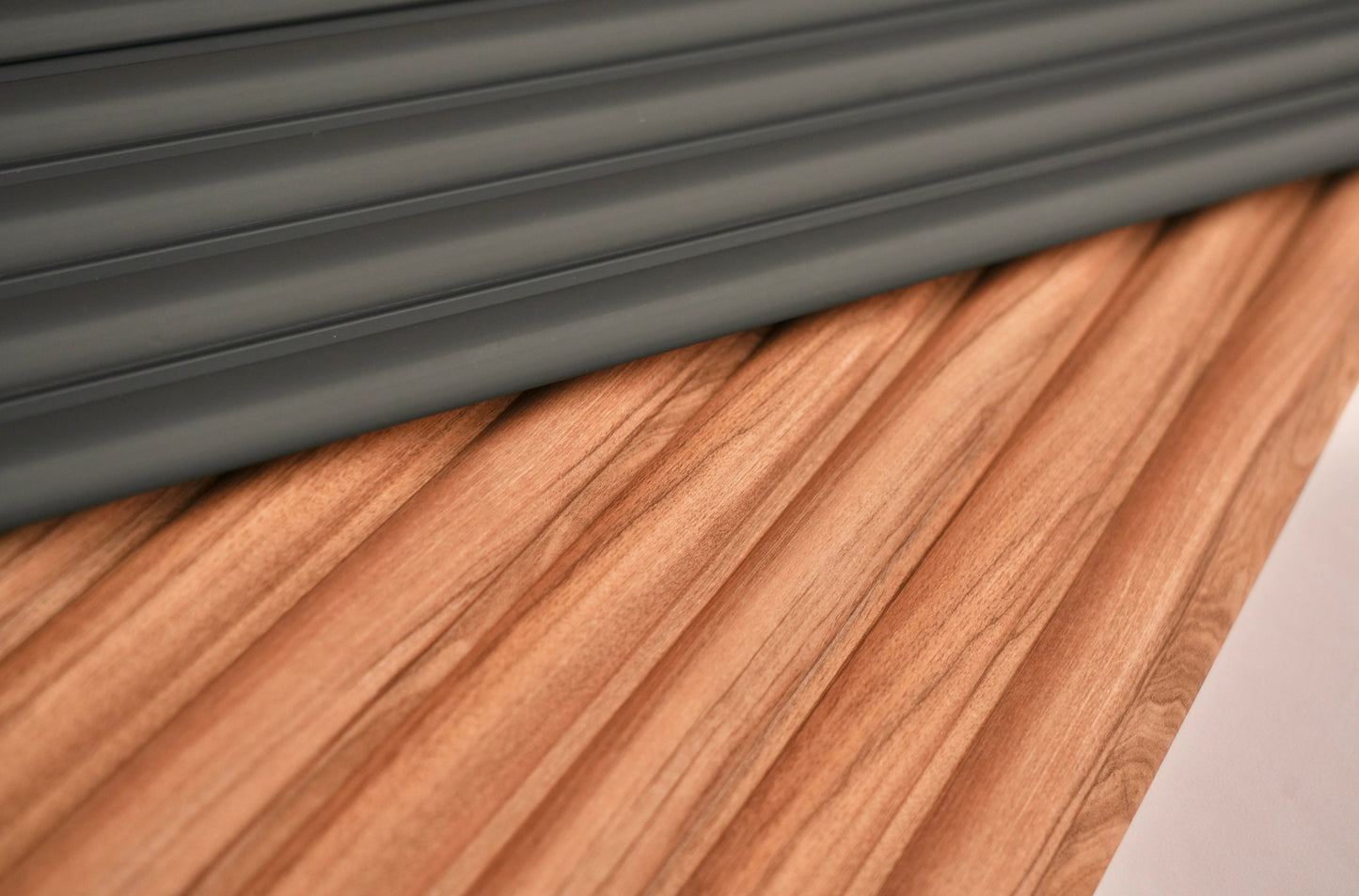 Natural Oak Fluted Slat Wall Panel - Volga Panels™ (Moisture-proof)