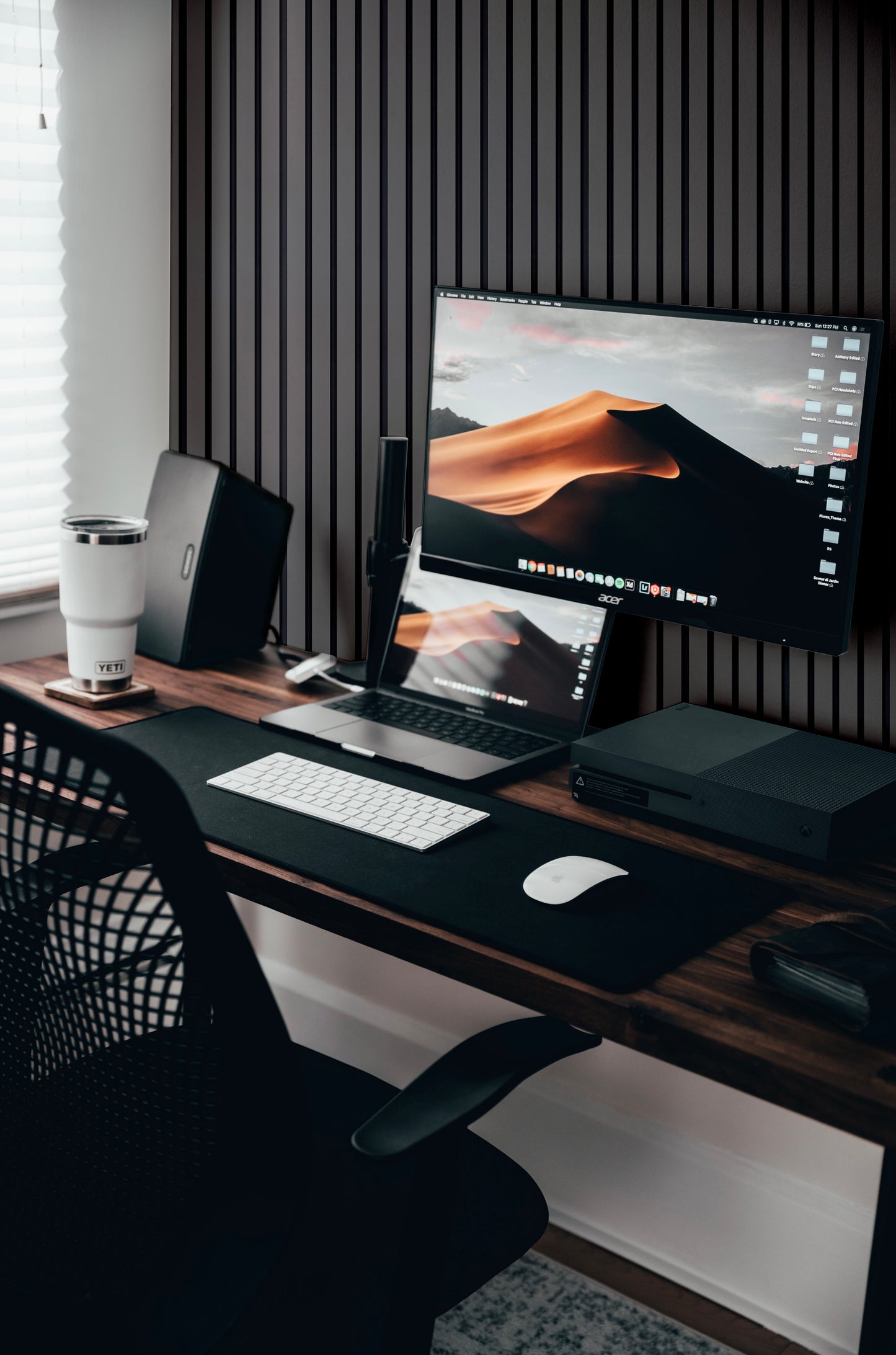 Daytona Grey Slat Wall Panel - Volga Panels™ (Moisture-proof)