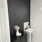 Slate Black Slat Wall Panel - Volga Panels™