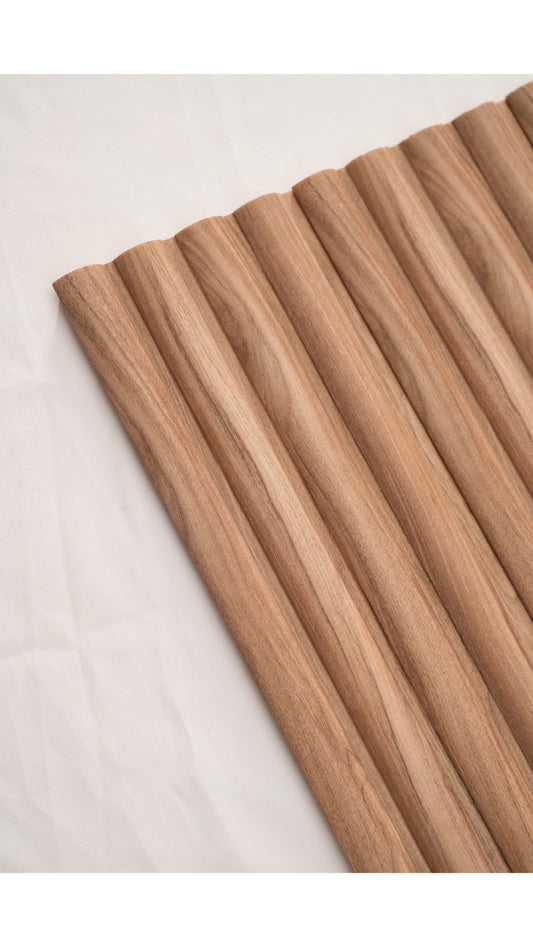 Washed Oak Fluted - Sample Volga Panels™ (Moisture-proof)