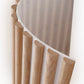 Natural Oak on White Flexi Fluted Acoustic - Volga Panels™