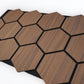 Walnut Hexa Acoustic - Volga Panels™