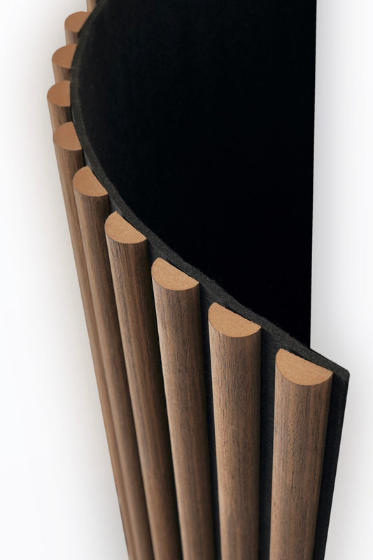 Walnut Flexi Fluted Acoustic - Volga Panels™