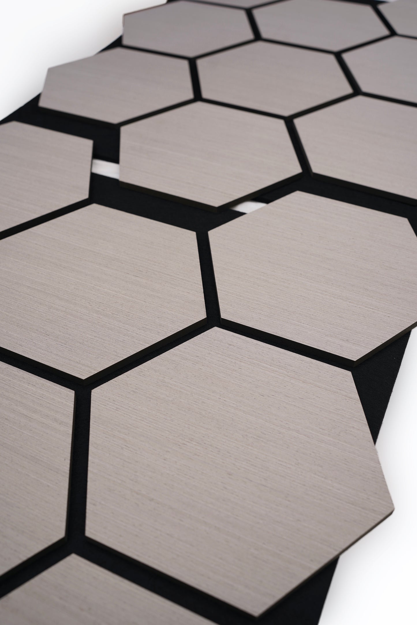 Grey Oak Hexa Acoustic - Volga Panels™