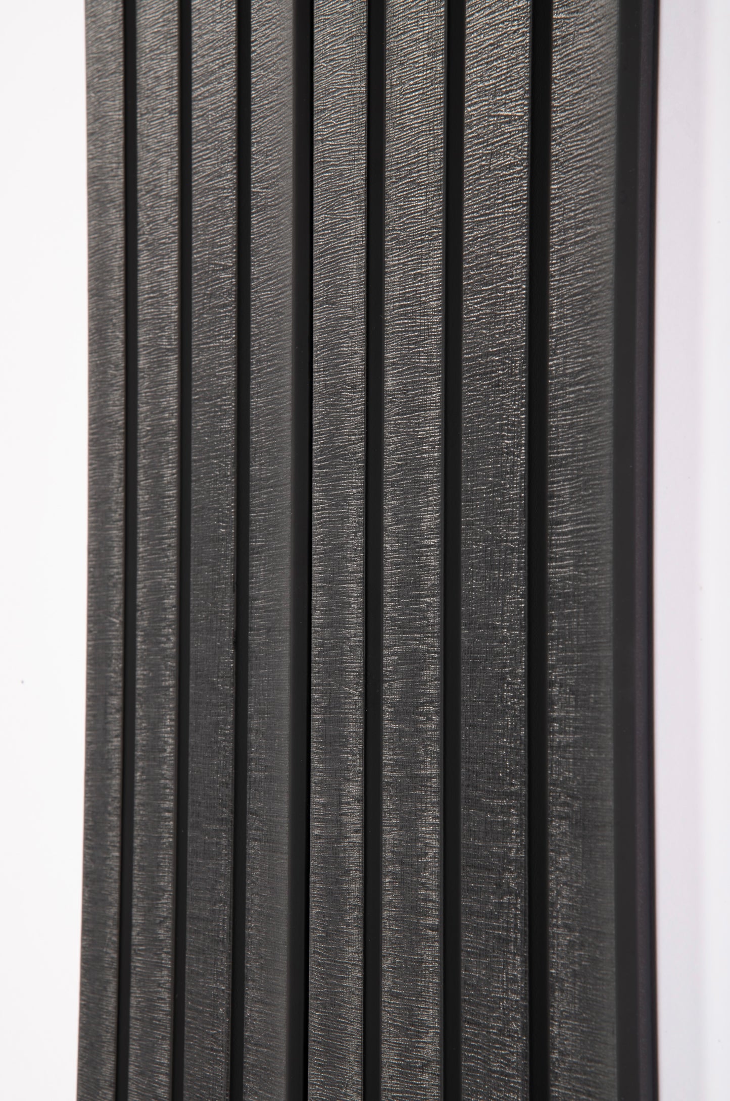 Slate Black Slat Wall Panel - Volga Panels™ (Moisture-proof)