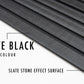 Slate Black Slat Wall Panel - Volga Panels™ (Moisture-proof)