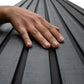 Slate Black Slat Wall Panel - Volga Panels™ (Moisture-proof)