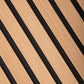 Natural Oak Slat Wall Panel - Volga Panels™ (Moisture-proof)